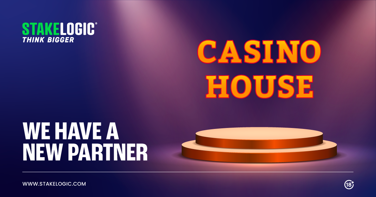 Launch of slots with Casino House in Denmark Stakelogic