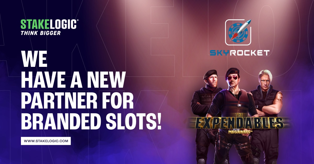 Partnership with Skyrocket for branded slots