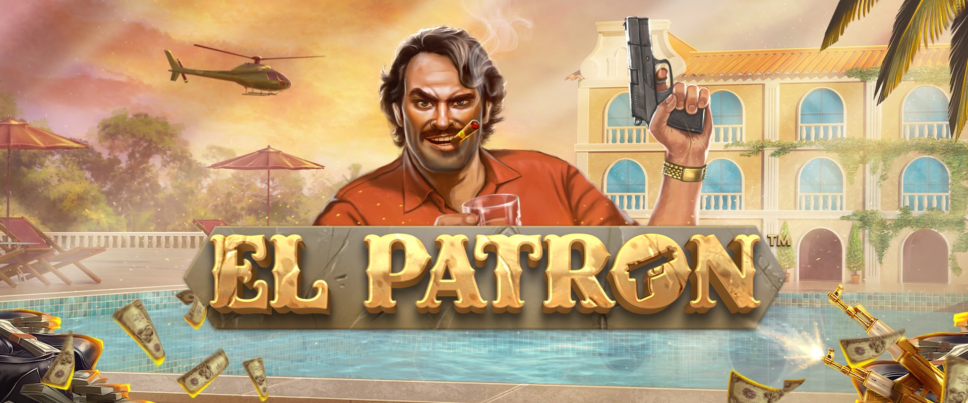 Build a gangster empire in El Patron from Stakelogic