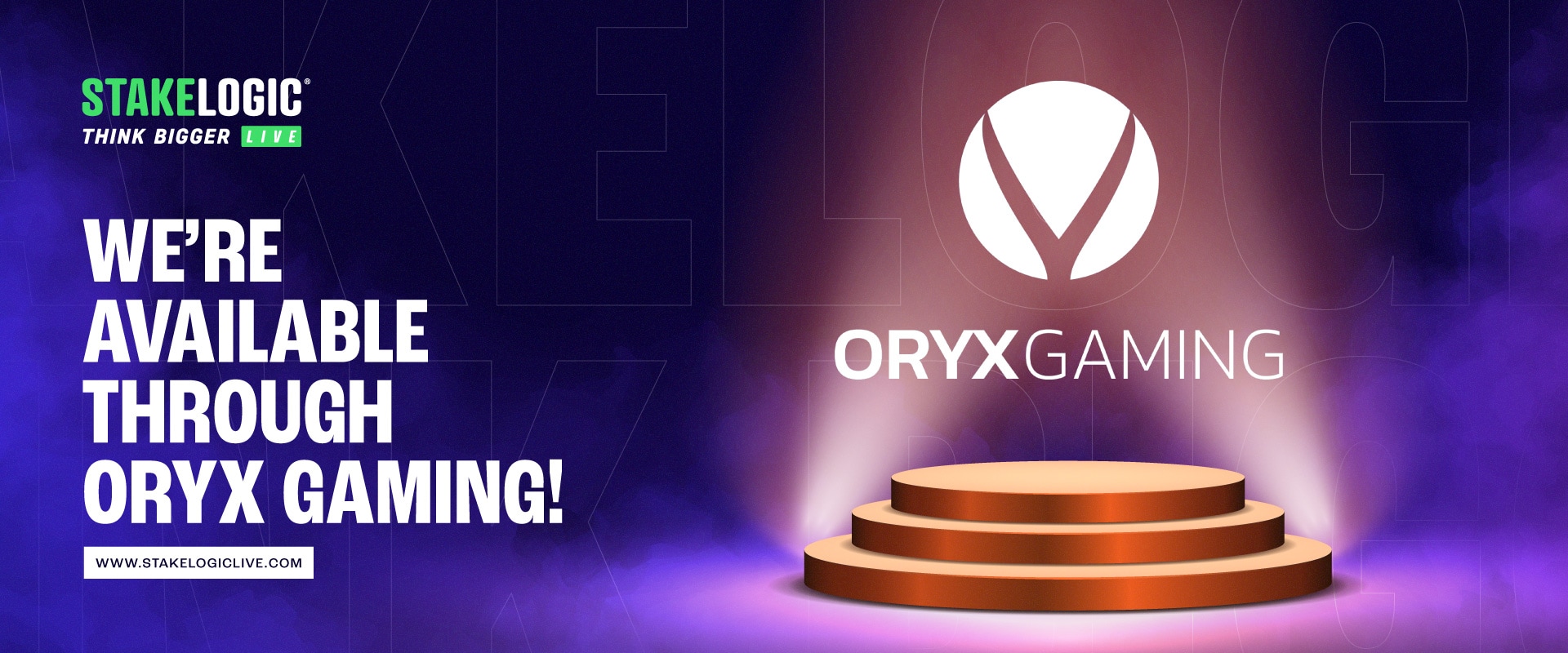 Stakelogic Live inks major distribution deal with Bragg’s Oryx Gaming