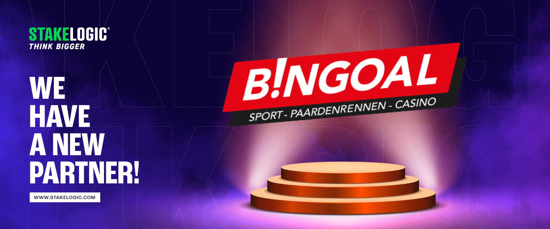 Bingoal selects Stakelogic for Dutch & Belgium markets content boost