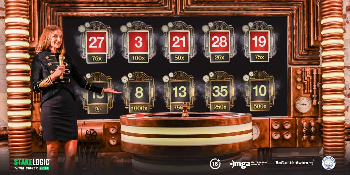 Super Stake Roulette - Gold Silver Numbers