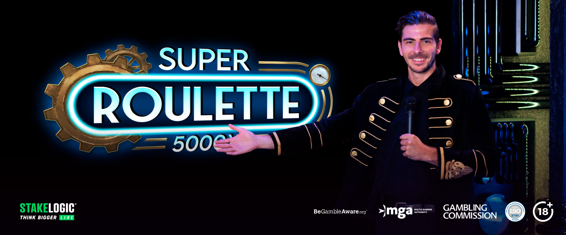 Stakelogic Live launches Super Roulette 5,000X exclusively with BetCity