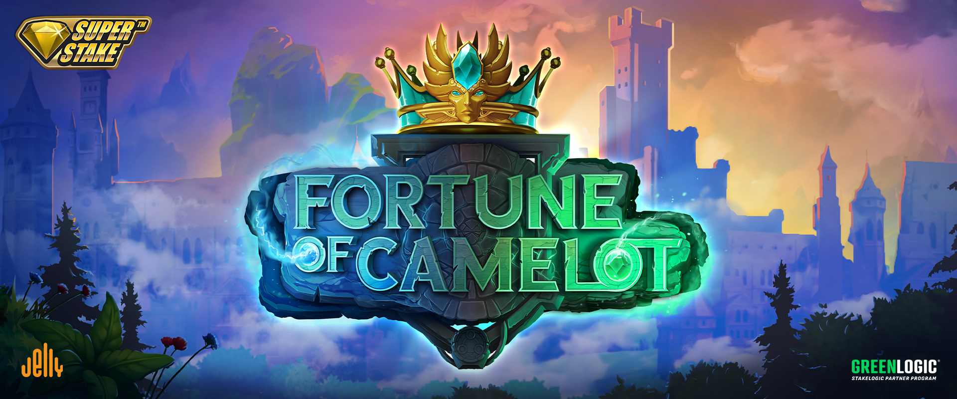 Play for glory and big wins in Fortune of Camelot from Stakelogic