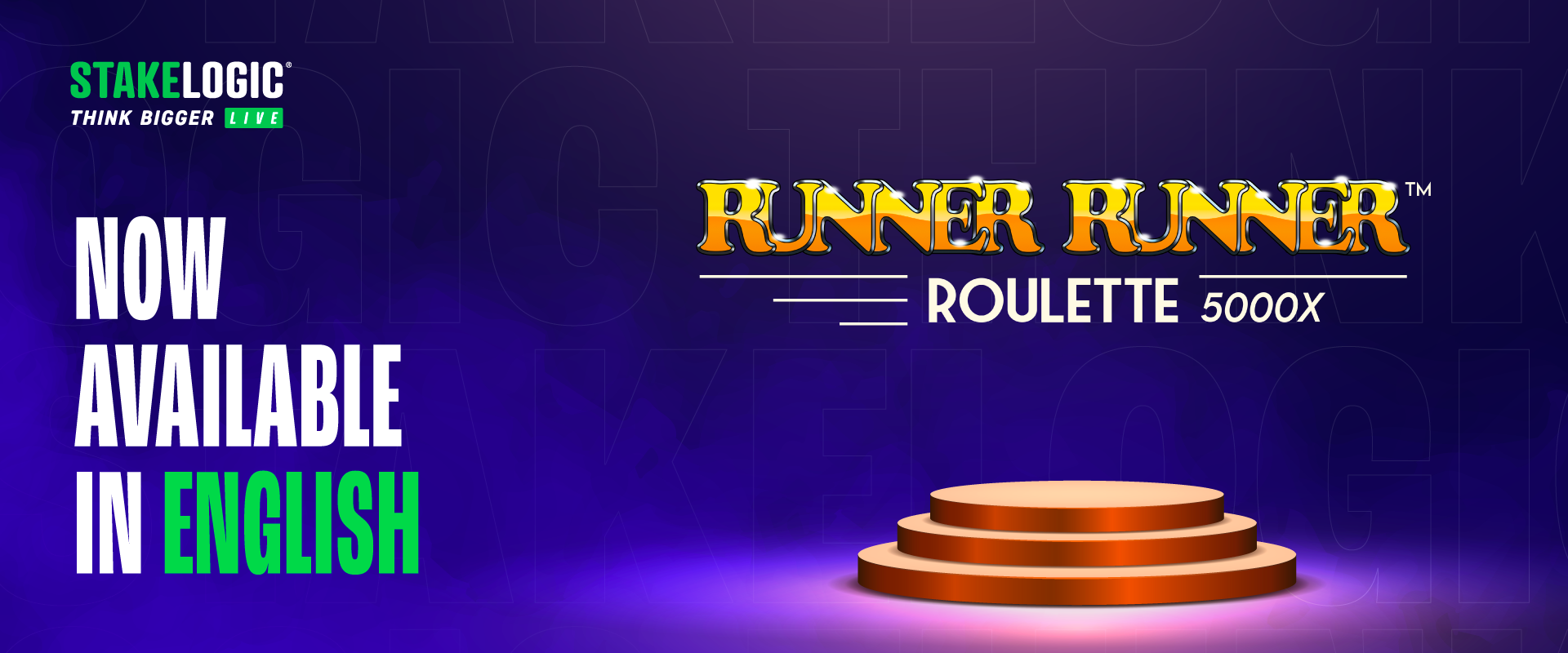 Runner Runner Roulette 5000X Now Available in English