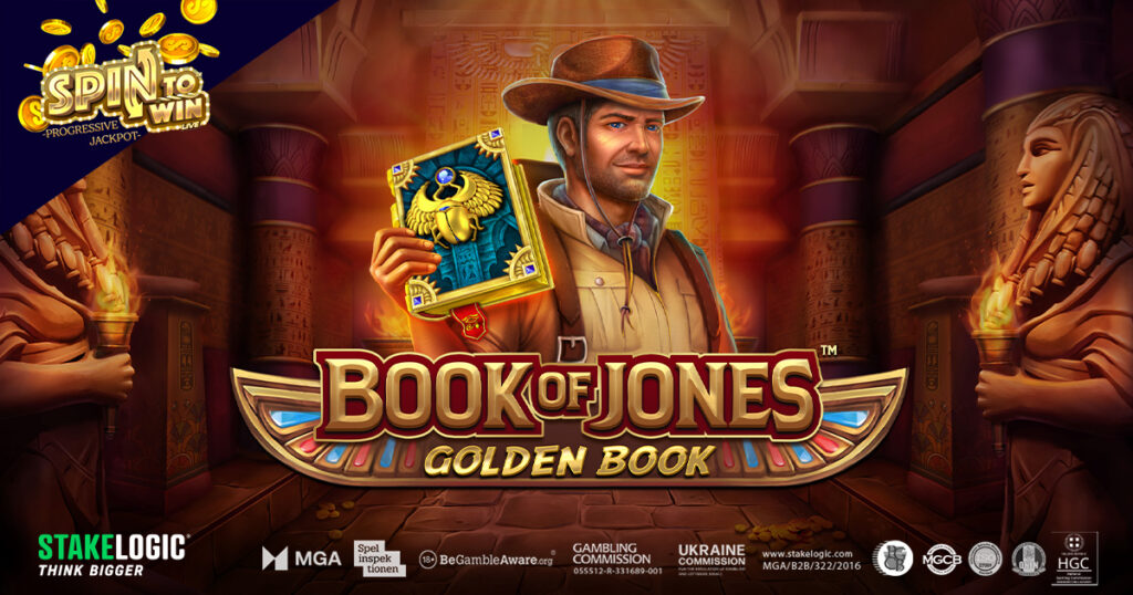 Book of Jones – Golden Book Online Slot by Stakelogic