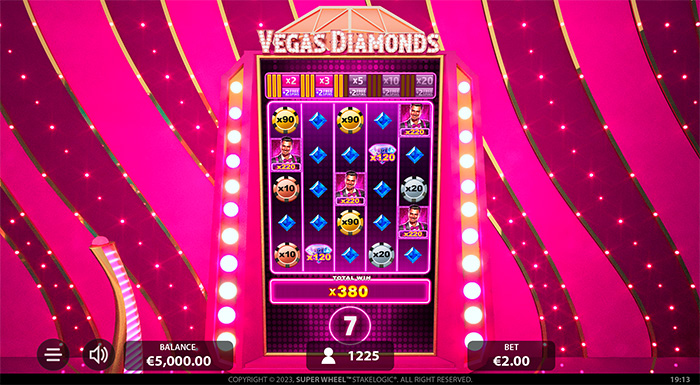 Super Wheel - Vegas Diamonds