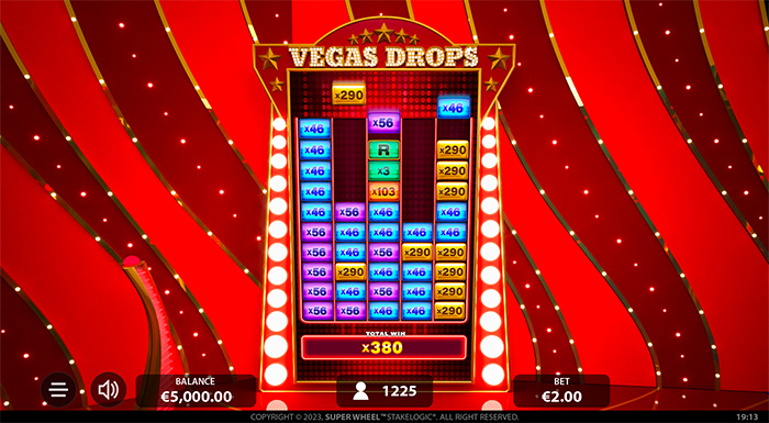Super Wheel - Vegas Drops