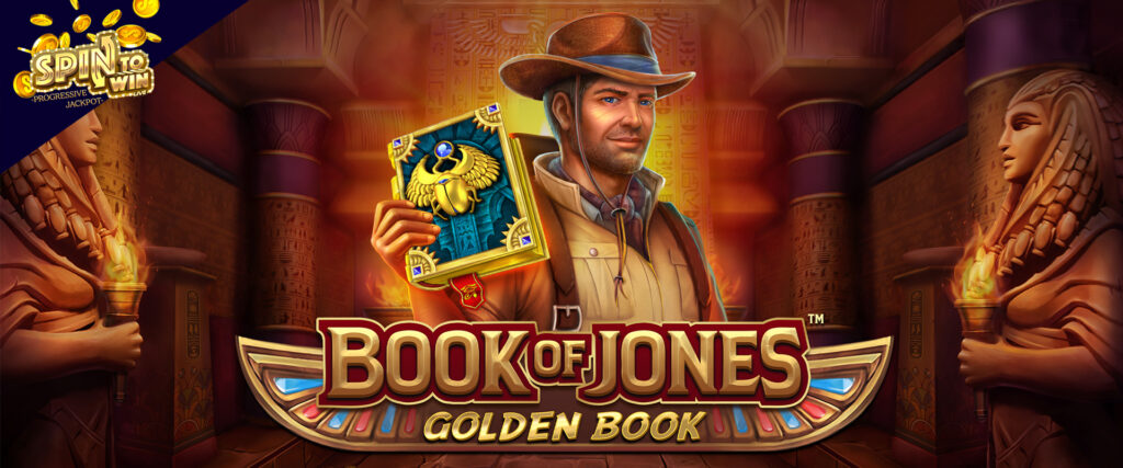 Book of Jones – Golden Book Online Slot by Stakelogic