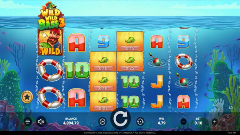 Play Wild Wild Bass 3 Slot Demo by Stakelogic