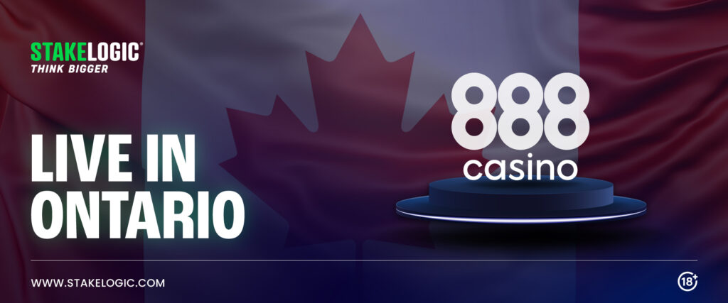 Stakelogic Partners with 888Casino