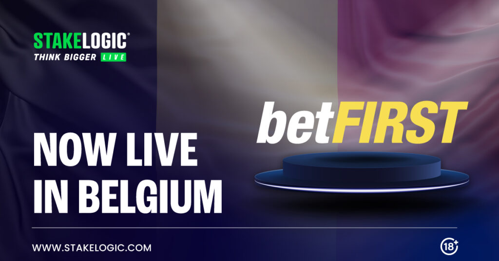Stakelogic Live Signs Partnership With Betfirst in Belgium