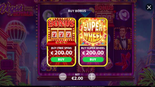 Vegas Royale Super Wheel - Bonus Buy