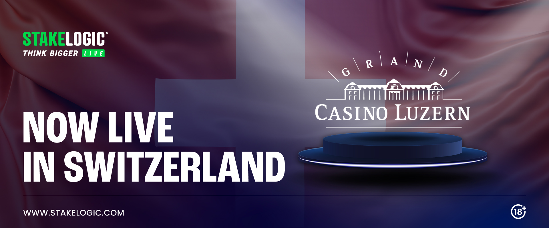 Stakelogic Live Confirms New Partnership with Grand Casino Luzern