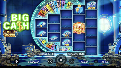 Big Cash Super Wheel - Super Wheel Feature