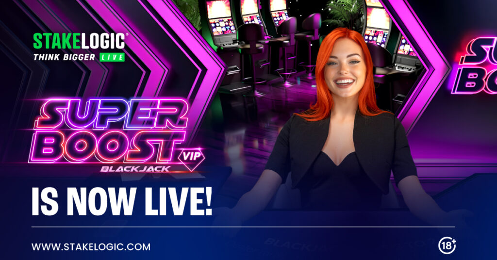 Super Boost Blackjack VIP - Now Live