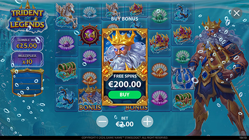 Trident of Legends - Buy Bonus