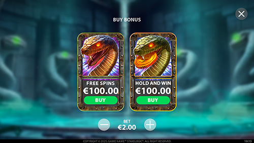 Serpent Cage - Bonus Buy