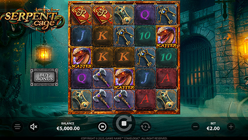 Serpent Cage - Free Spins