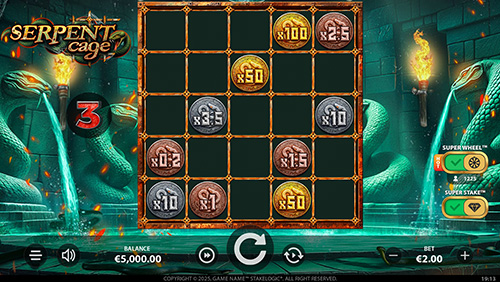 Serpent Cage - Hold N win