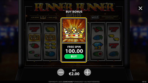 Runner Runner ClusterBreaker - Buy Bonus
