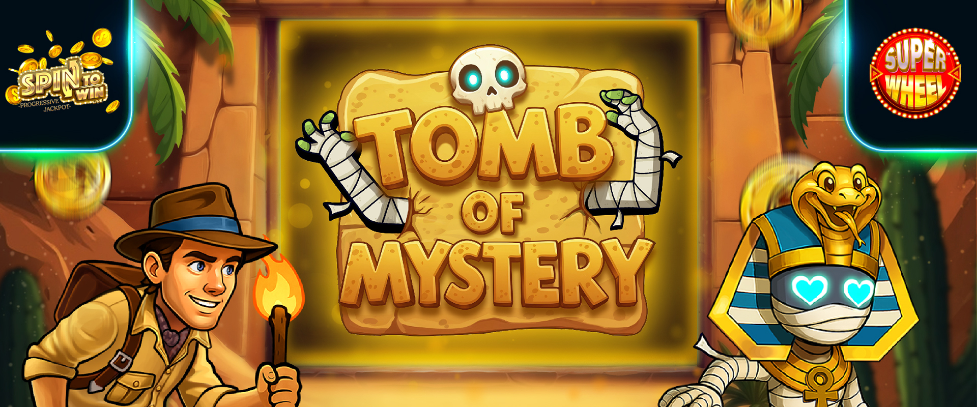 Stakelogic unearths chaos and treasure in Tomb of Mystery