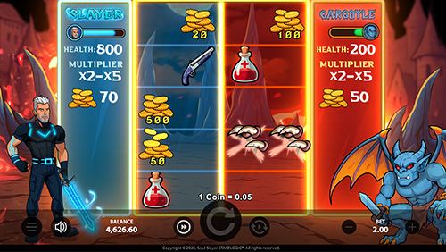 Soul Slayer - Combat Free Spins Feature