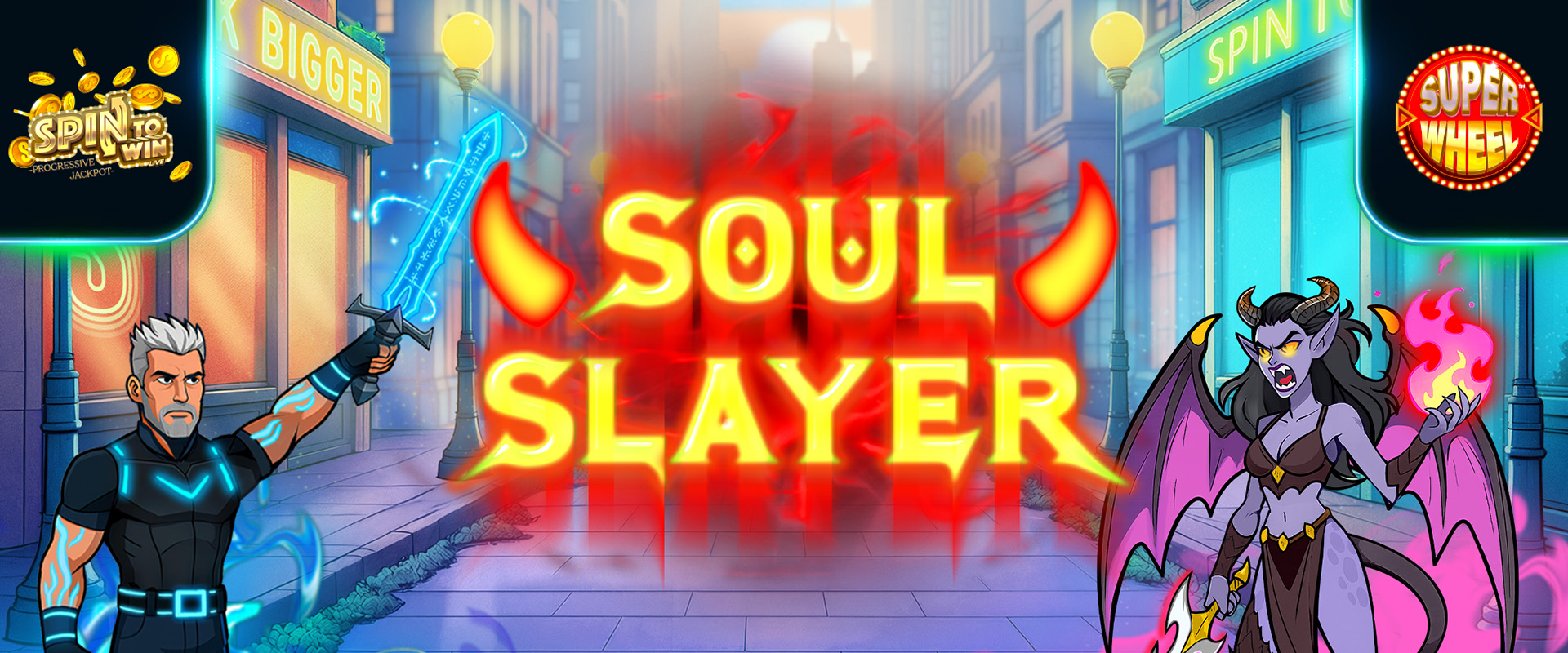 Stakelogic summons Soul Slayer – a duel between slayer and demon