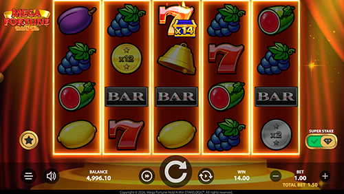 Mega Fortunes - Sevens Sweep Feature