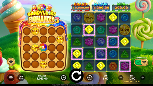 Candy Links Bonanza 3 - Coin Symbols