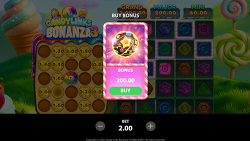 Candy Links Bonanza 3 - Bonus Buy