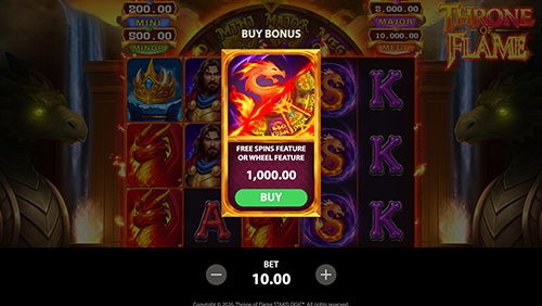 Throne of Flame - Bonus Buy