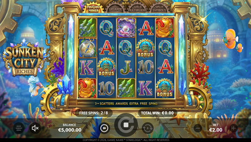 Sunken City Riches - Free spins
