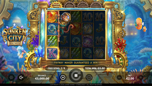 Sunken City Riches - Payway Maker Feature