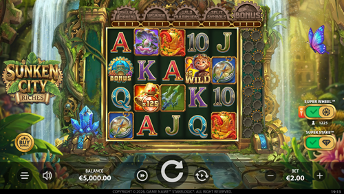 Sunken City Riches - Wild Symbol